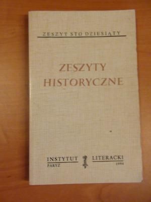 Zeszyty Historyczne Zeszyt 110