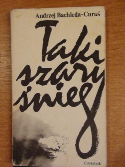 Taki szary śnieg