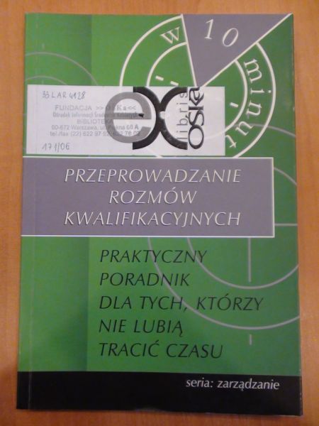 Larson William W. - Przeprowadzenie rozmów kwalifikacyjnych