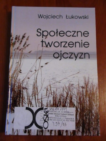 Społeczne tworzenie ojczyzn