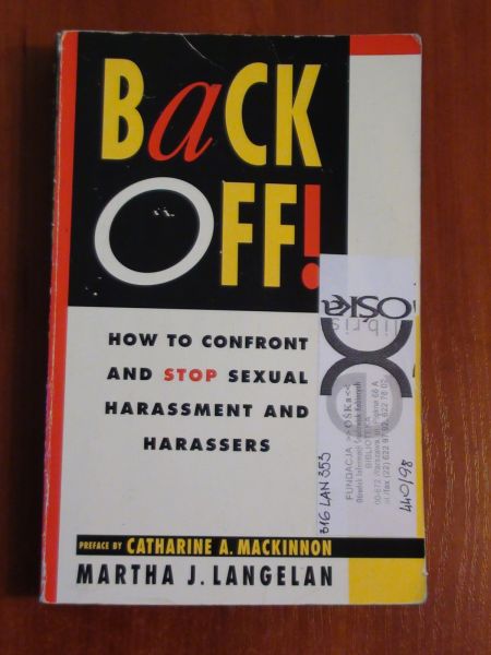 Langelan Martha J. - Back Off!