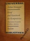 Beruf und Handwerk des Komponisten  Illusionslose Gesprache,  Kritiken, Aufsatze
