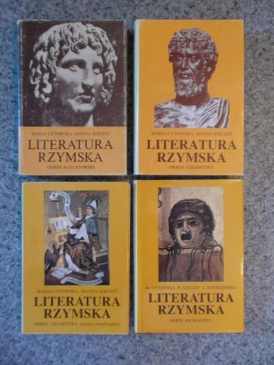 Cytowska Maria, Szelest Hanna - Literatura Rzymska Tom I-IV