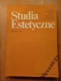 Studia estetyczne Tom XV