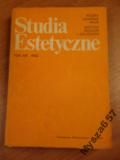 Studia estetyczne Tom XVI