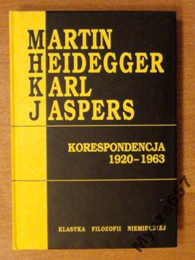 Heidegger Martin,   - Korespondencja 1920 - 1963