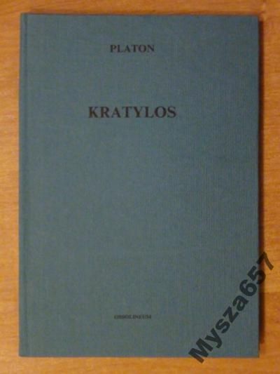 PLATON Kratylos Biblioteka Przekładów