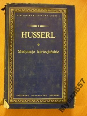HUSSERL Medytacje kartezjańskie BKF