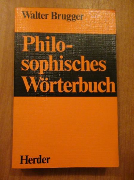 Philosophisches Worterbuch