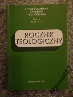 Konach Wsiewołod - Rocznik Teologiczny
