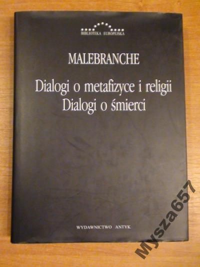 Dialogi o metafizyce i religii . Dialogi o śmierci