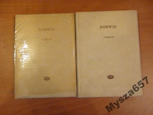 Norwid Cyprian K. -  Poezje, t.I-II
