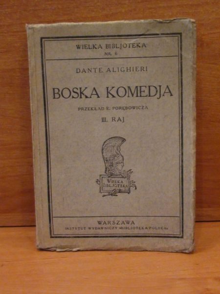 Boska komedja 1925 r.