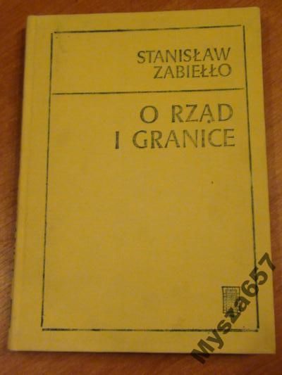 O rząd i granice