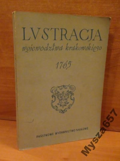 Lustracja województwa krakowskiego  1765