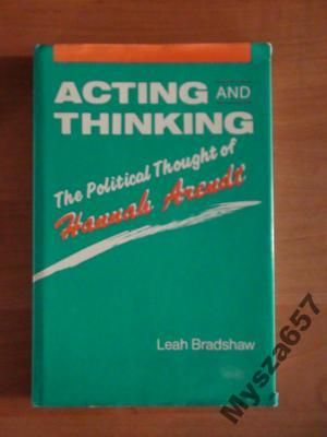 Bradshaw Leah - Acting and thinking