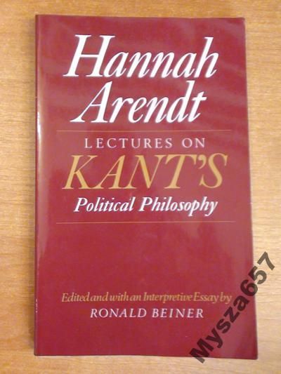 Lectures on Kant's political philosophy