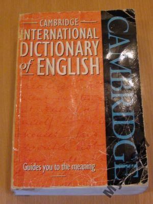 Cambridge International Dictionary of English