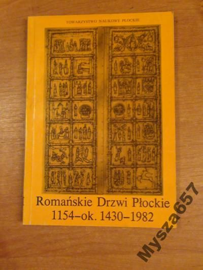 Chojnacki ROMAŃSKIE DRZWI PŁOCKIE autograf