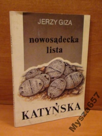 Giza Jerzy -  Nowosądecka lista katyńska