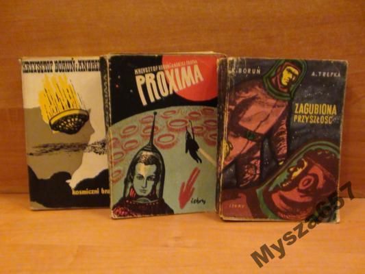 Boruń Krzysztof, Trepka Andrzej - Kosmiczna Trylogia, komplet 1-3