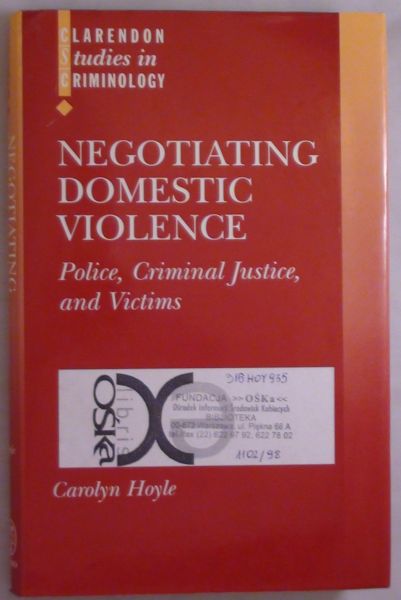 Negotiating Domestic Violence