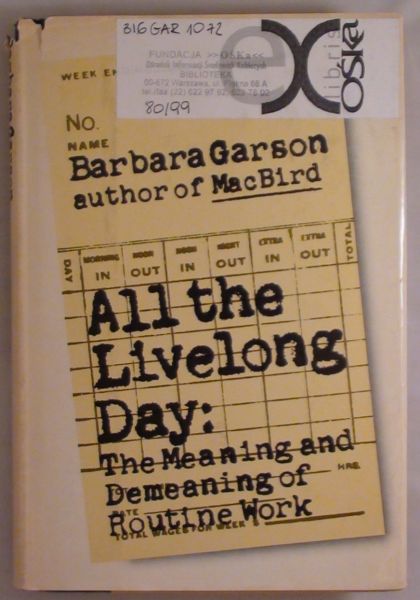 All the livelong day
