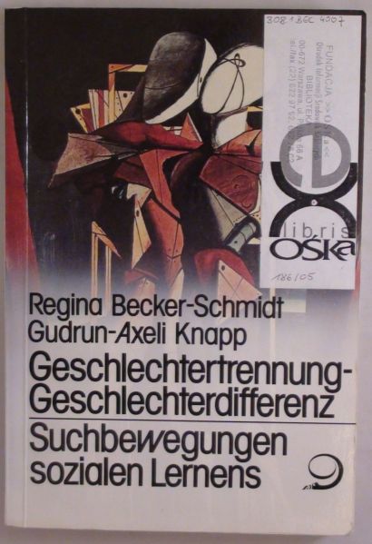 Geschlechtertrennung - Geschlechterdifferenz
