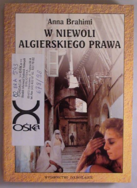 Brahimi Anna - W niewoli algierskiego prawa