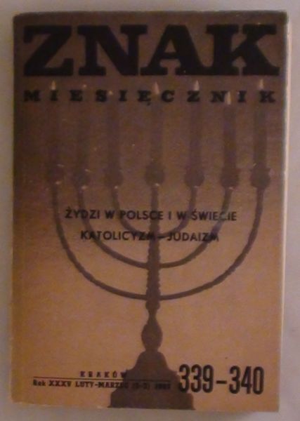 Miesięcznik Znak nr 339340, luty  marzec 1983