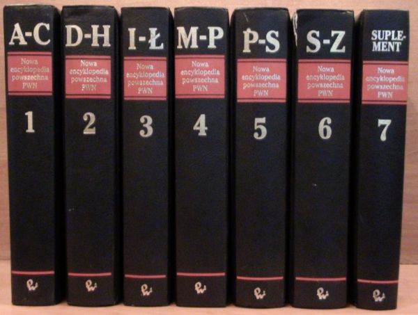 Nowa Encyklopedia Powszechna PWN T. I - VII