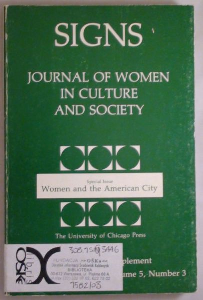 Signs: Journal of Women in Culture and Society, Volume 5, Number 3 Supplement