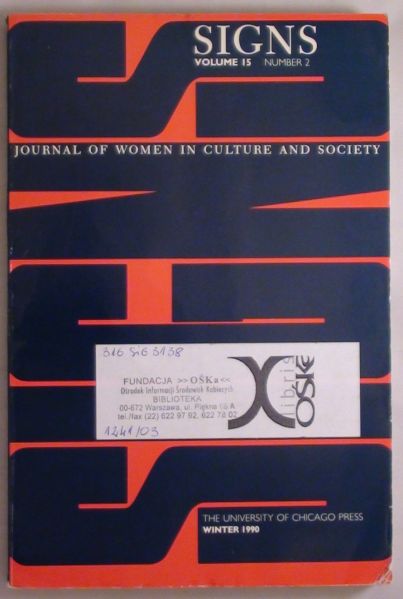 Signs: Journal of Women in Culture and Society, Volume 15, Number 2