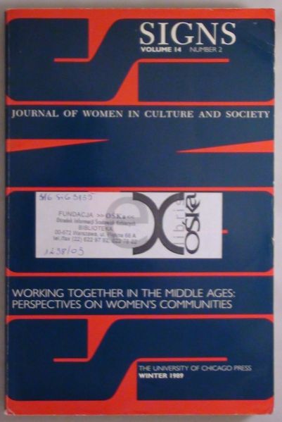 Signs: Journal of Women in Culture and Society, Volume 14, Number 2