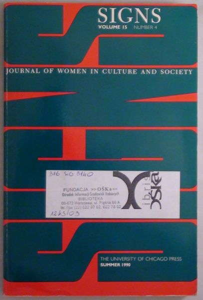 Signs: Journal of Women in Culture and Society, Volume 15, Number 4