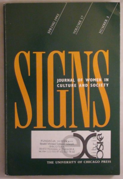 Signs: Journal of Women in Culture and Society, Volume 17, Number 3