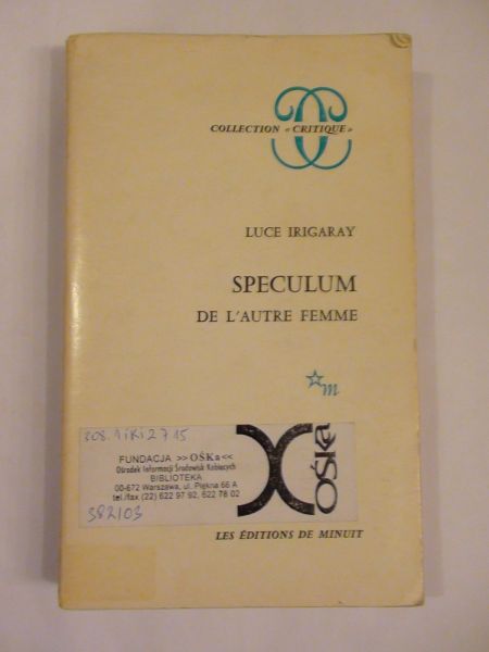 Speculum de l'autre femme