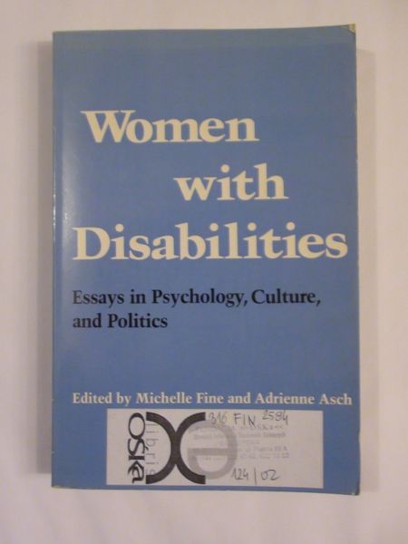 Michelle Fine - Women with Disabilities