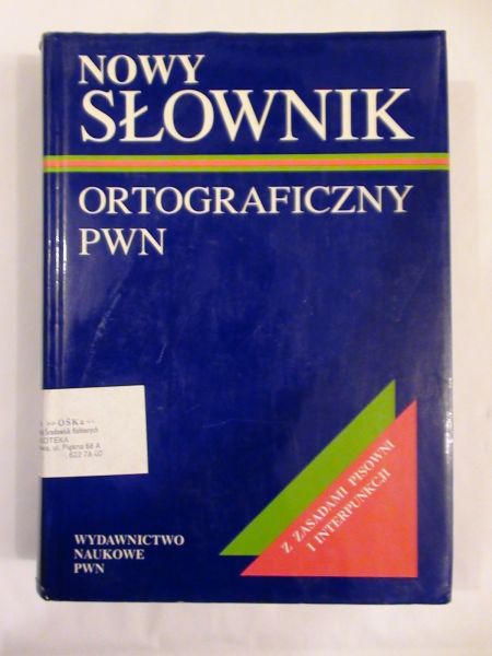 (red.) - Nowy słownik ortograficzny