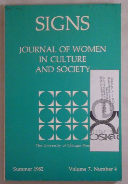 Signs: Journal of Women in Culture and Society, Volume 7, Number 4