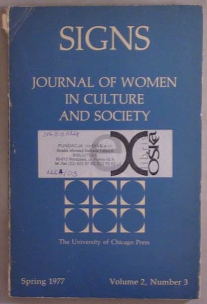 Signs: Journal of Women in Culture and Society, Volume 2, Number 3