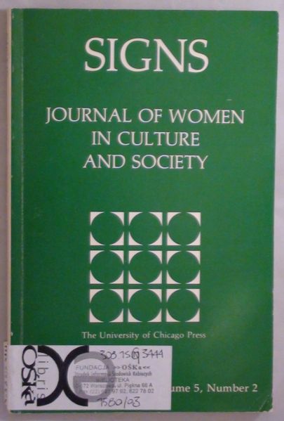 Signs: Journal of Women in Culture and Society, Volume 5, Number 2