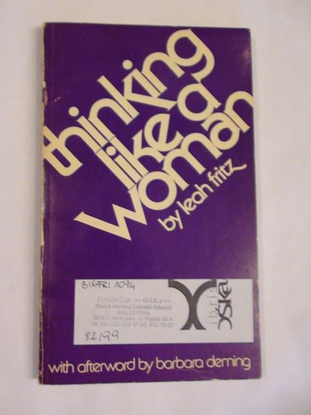 Thinking like o woman