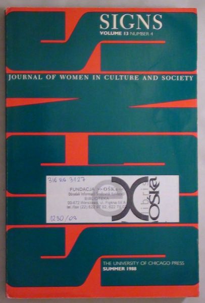 Signs: Journal of Women in Culture and Society, Volume 13, Number 4