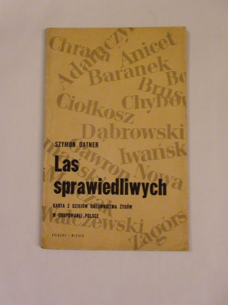 Datner Szymon - Las sprawiedliwych