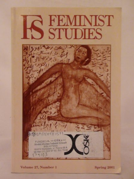 Moses Claire G. (red). - Feminist Studies