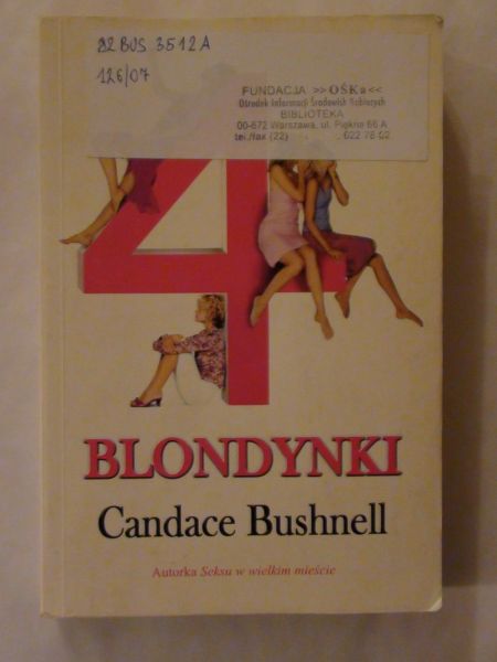 Bushnell Candace - 4 blondynki