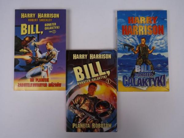 Harrison Harry - Bill, bohater Galaktyki / Planeta robotów / Na planecie zabutelkowanych mózgów