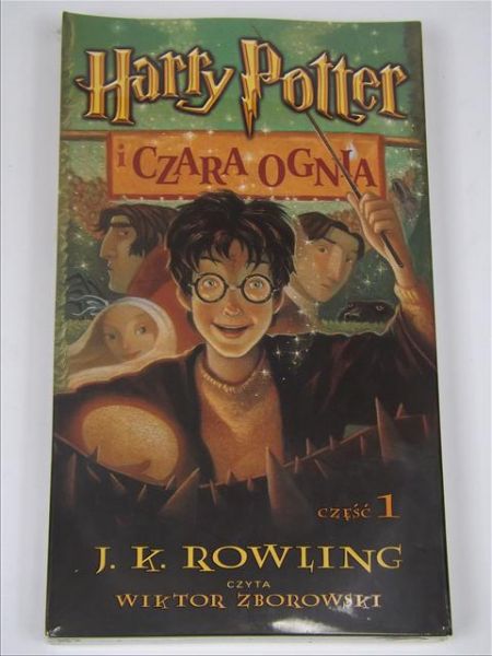 Harry Potter i Czara Ognia, Audiobook, 18 Audio CD, Nowa