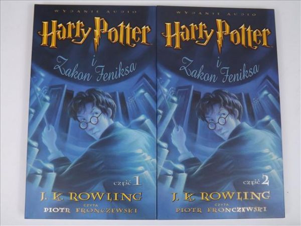 Rowling . - Harry Potter i Zakon Feniksa, cz. I, II, 24 CD, Audiobook